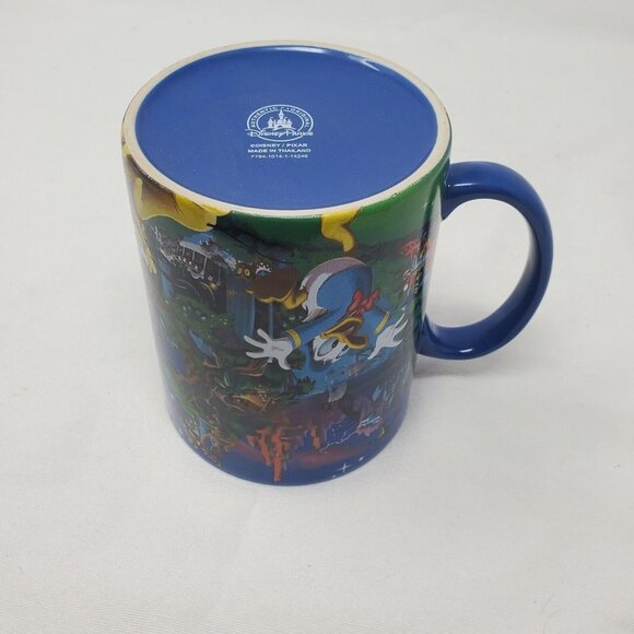 Walt Disney World Large Coffee Mug Fireworks Disney Castle Authentic Original - Picture 11 of 12